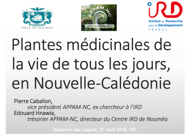 Conférence sur les plantes médicinales du 27 mars 2018 Conférence sur les plantes médicinales du 27 mars 2018
