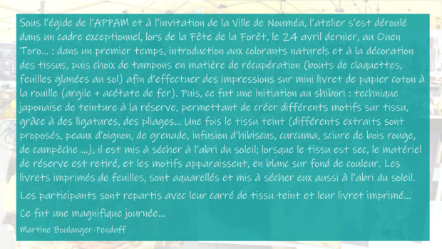 L'APPAM-NC à la Fête de la Forêt du 24 avril L'APPAM-NC à la Fête de la Forêt du 24 avril