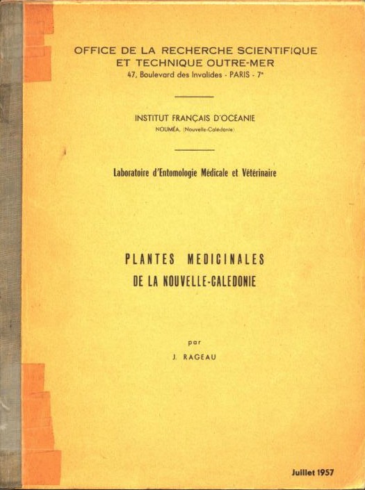 Les plantes médicinales de la Nouvelle-Calédonie